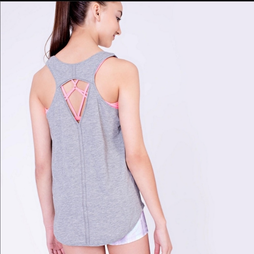 Ivivva Happy Living Heathered Tank Top